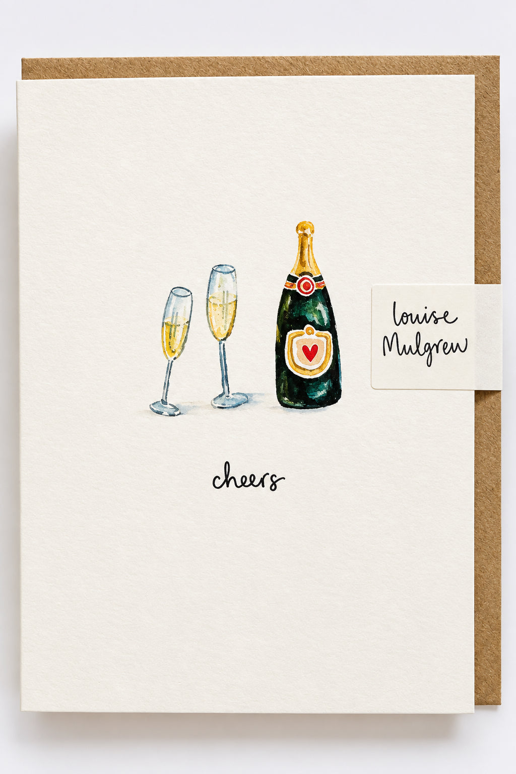 Champagne Cheers Greeting Card