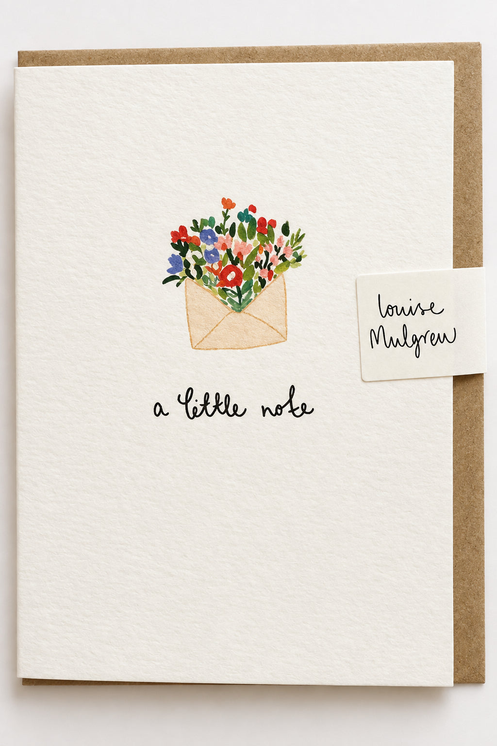 A Little Note Envelope Greeting Card