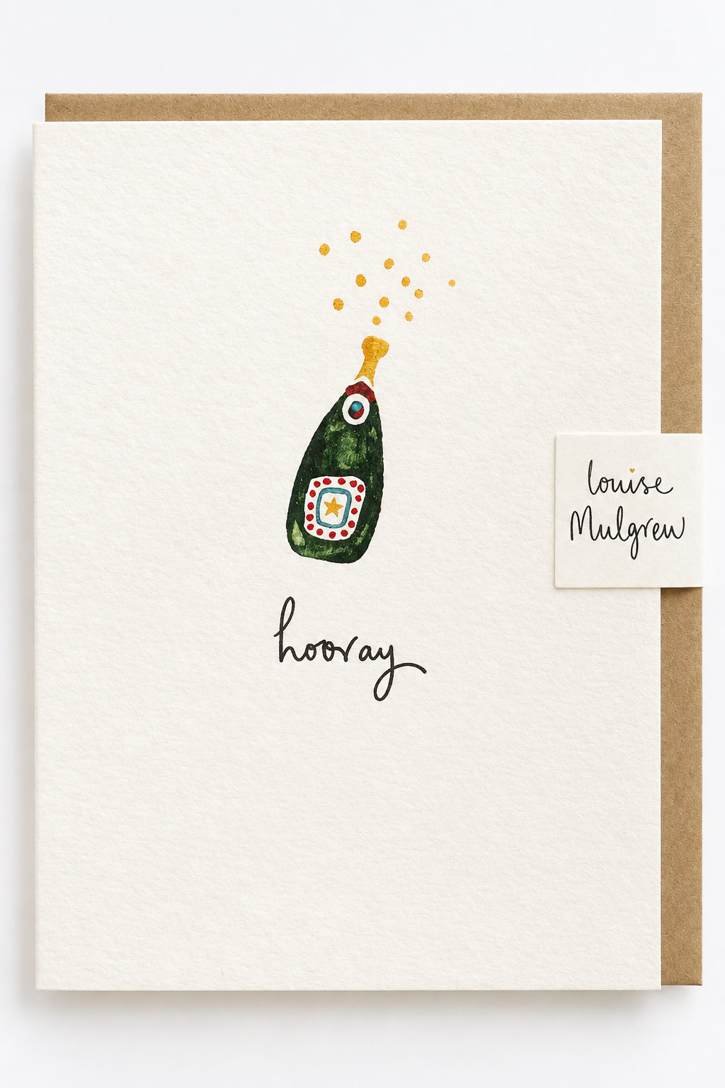 Champagne Hooray Greeting Card