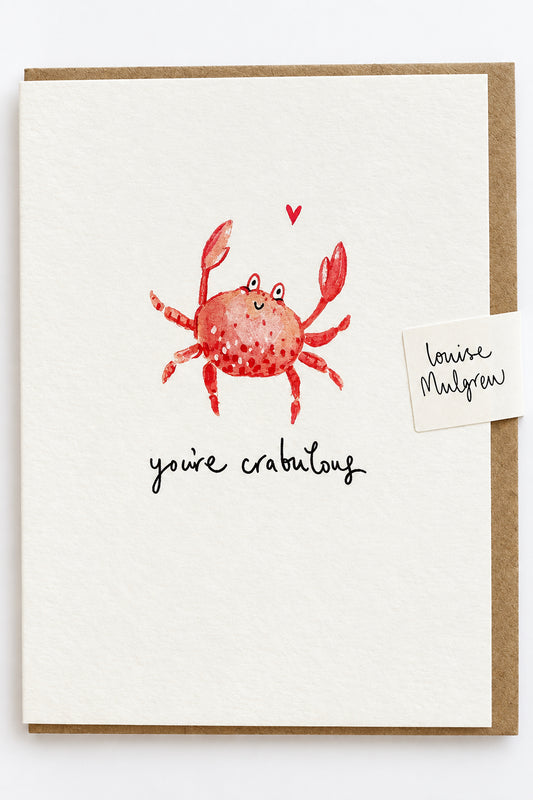 You're Crabulous Greeting Card
