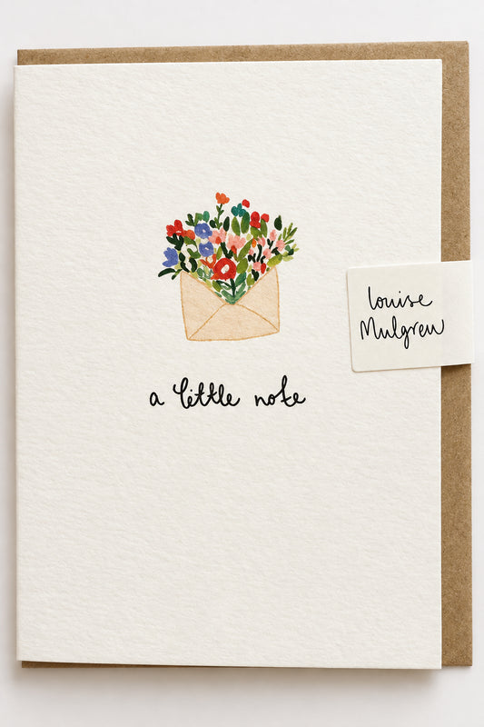 A Little Note Envelope Greeting Card